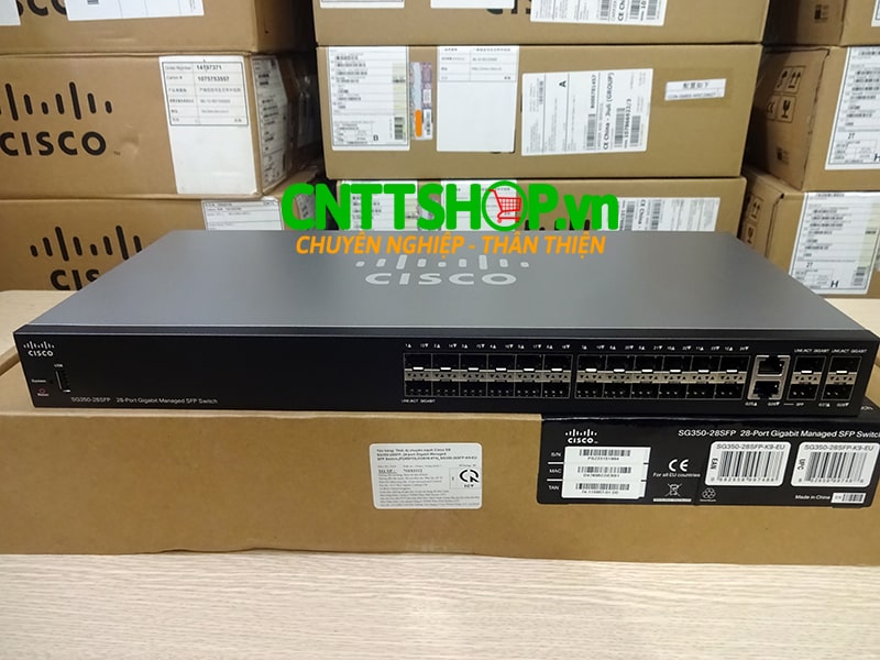 Switch Cisco SG350-28SFP-K9