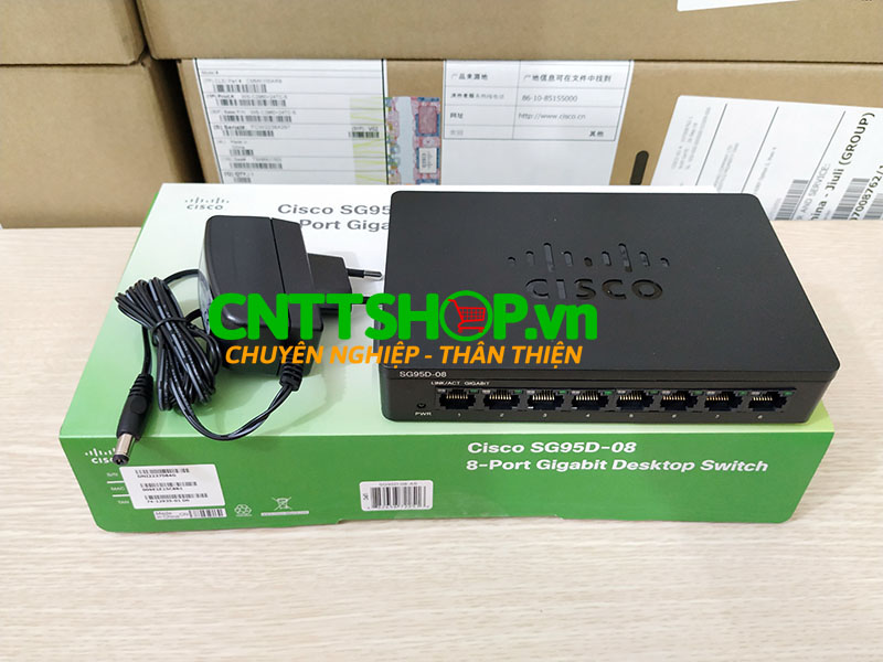 Switch Cisco SG95D-08 8 Port Gigabit 10/100/1000 Mbps