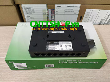 Cisco SG95D-08 SMB 95 Series 8 Ports Gigabit 10/100/1000 Mbps Unmanaged Switch