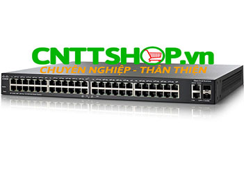 Switch Cisco SF200E-48 48 10/100 Ports, 2x1GE Uplink