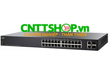 Switch Cisco SF220-24 24 10/100 Ports 2 x1G RJ45/SFP Uplink