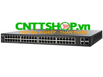 Switch Cisco SF220-48P-K9 48 Ports PoE 375W 2x1GE RJ45/SFP Uplink