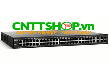 Switch Cisco SF300-48PP-K9 48 ports PoE+ 375W  2 combo M-GBIC