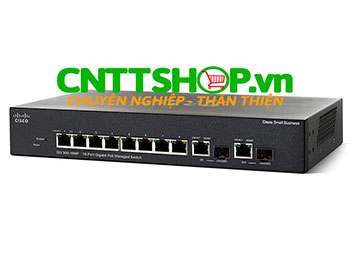 Switch Cisco SRW2008MP-K9 8 Ports PoE 124W 2 combo mini-GBIC
