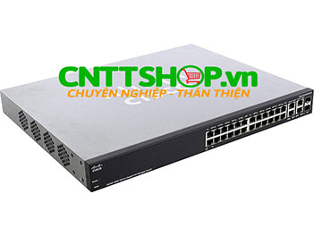 Switch Cisco SG300-28MP-K9 26 Ports PoE+ 375W 2 Combo mini-GBIC
