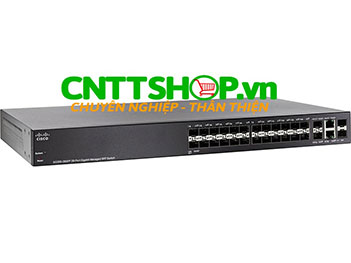Switch Cisco SG300-28SFP-K9 26 Ports SFP + 2 combo mini-GBIC