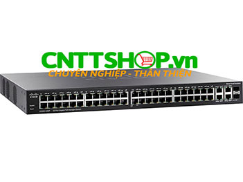Switch Cisco SG300-52MP 50 Ports PoE+ 740W + 2 Combo mini-GBIC