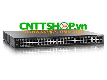 Switch Cisco SG300-52P-K9 50 Ports PoE+ 375W + 2 Combo mini-GBIC