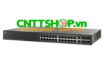 Switch Cisco SG500-28 24 10/100/1000 Ports 4 GE Uplink