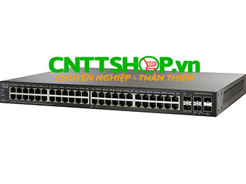 Switch Cisco SG500X-48P 48 Ports PoE+ 375W 4x10 GE Uplink