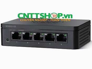 Switch Cisco SG95D-05 5 Ports 10/100/1000 Mbps Giá Rẻ