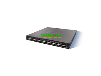 Switch Cisco SX550X-52 48x 10 GE copper, 4x 10 GE SFP+