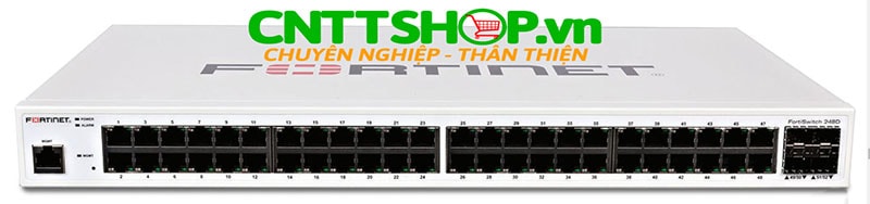 Fortinet FS-248D FortiSwitch 248D 48 Ports GE RJ45, 4 SFP Ports