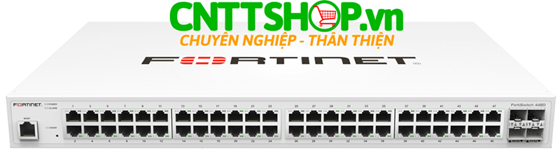 FS-448D Fortinet FortiSwitch 448D 48 Ports GE RJ45, 4x 10 GE SFP+ ports