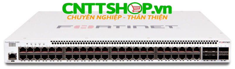 FS-548D Fortinet FortiSwitch 548D 48 Ports GE RJ45, 4x 10 GE SFP+ and 2x 40 GE QSFP+ ports