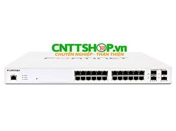 FS-124E-POE FortiSwitch 124E-POE 24 Ports GE PoE+ 185W, 4 SFP Ports