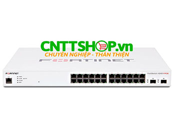 FS-424D-FPOE Fortinet FortiSwitch 424D-FPOE 24 Ports GE PoE+, 2x 10GE SFP+