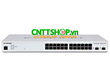 FS-424D-POE Fortinet FortiSwitch 424D-POE 24 Ports GE PoE+, 2x 10GE SFP+