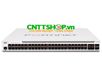 FS-548D FortiSwitch 548D 48 GE RJ45, 4x 10 GE SFP+, 2x 40 GE QSFP+ ports