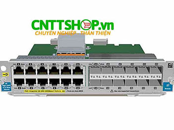 HP J9637A 12-port Gig-T PoE+ 12-port SFP v2 zl Module