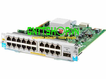 HP J9992A 20-port RJ45 PoE+ MACsec 1-port 40GbE QSFP+ v3 zl2