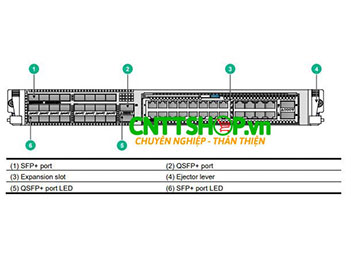 JH953A HPE FlexFabric 12900E 24p 10G/2p 40G HB 59xx Slot Module