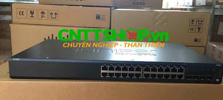 Switch Juniper EX2200-24T-4G-TAA Trade Agreement Act-compliant, 24 Port 10/100/1000BaseT with 4 SFP uplink ports
