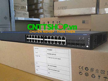 EX2200-24P-4G Switch Juniper 24 Ports PoE+ 4 SFP Slot