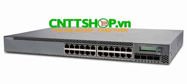 EX3300-24T-DC Switch Juniper EX3300 24 Port 10/100/1000BaseT with 4 SFP+ 1/10G uplink ports