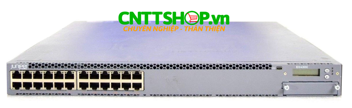 EX4300-24T-S Switch Juniper EX4300 Spare Chassis, 24 Port 1GbE, No Fans, No Power Supply
