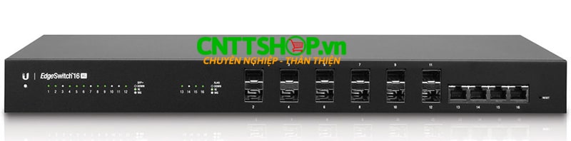 Unifi EdgeSwitch ES‑16‑XG 10G 16-Port Managed Aggregation Switch.