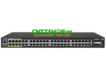 ICX7450-48P-STK-E Ruckus ICX 7450 48 Port PoE+ Switch Bundle with 2x40 GbE QSFP+