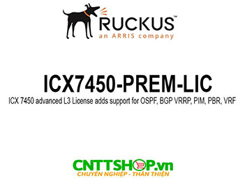 ICX7450-PREM-LIC Ruckus ICX 7450 advanced Layer 3 License
