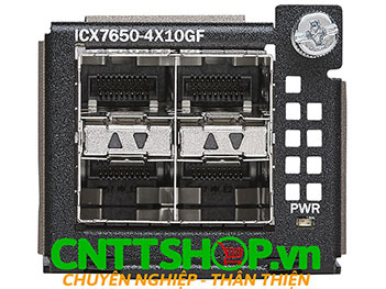 ICX7650-4X10GF Ruckus ICX 7650 4 Ports 1/10GbE SFP+ Module