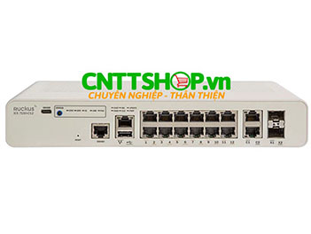 ICX7150-C12P-2X10GR-RMT3 Ruckus ICX 7150 12 Ports with 2x10 GBE Uplinks and 3 Years Remote Support