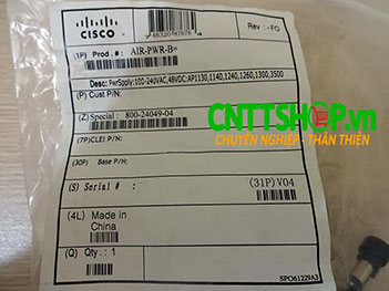 AIR-PWR-B Cisco Power Supply:100-240VAC,48VDC
