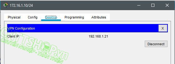 VPN client ip