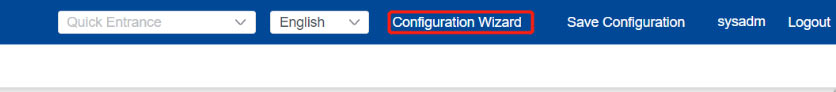 Configuration Wizard