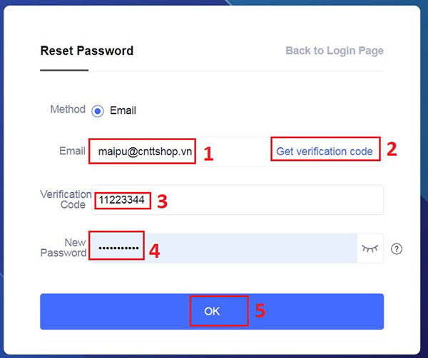 Retrieve password