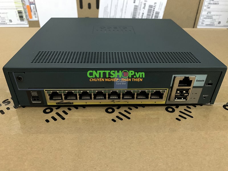 Cisco ASA5505-BUN-K9 - ASA 5505 Appliance with SW, 10 Users, 8 ports, 3DES/AES