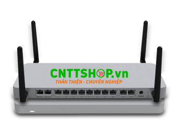 Cisco Meraki MX68W Small Branch Security & SD-WAN Appliance, up to 50 Users