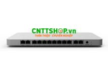 Cisco Meraki MX68 2 x GbE RJ45 WAN port, 10 x GbE RJ45 LAN port (2 x PoE+)