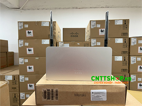 Cisco Meraki MX68CW-HW-WW Security and SD-WAN, Integrated Wi-Fi and LTE