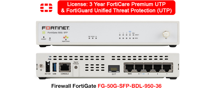 FG-50G-SFP-BDL-950-36 | Tường lửa FortiGate-50G-SFP