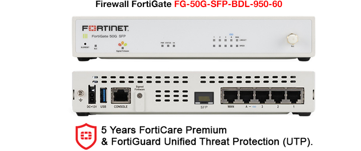 Tường lửa Fortinet Fortigate FG-50G-SFP-BDL-950-60