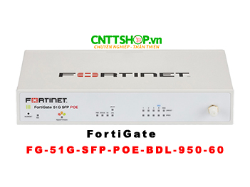 FG-51G-SFP-POE-BDL-950-60 Firewall FortiGate FortiGuard UTP 5 Year