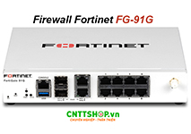 Firewall FortiGate FG-91G 8xGE RJ45 ports, 2x10GE RJ45/SFP+ Combo WAN ports, 120GB SSD