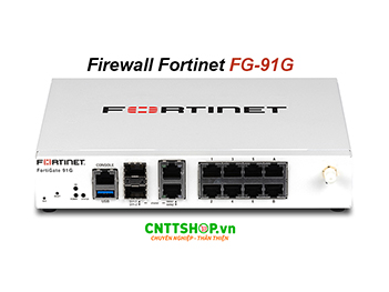 Firewall FortiGate FG-91G 8xGE RJ45 ports, 2x10GE RJ45/SFP+ Combo WAN ports, 120GB SSD