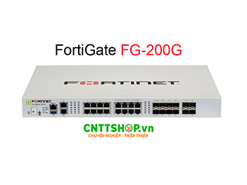 Tường lửa FortiGate FG-200G NGFW Tích Hợp AI/ML Dành Cho Doanh Nghiệp