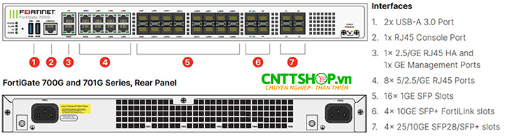 Firewall FortiGate FG-700G
